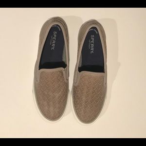 sperry women's seaside woven sneaker